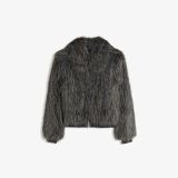 ژاکت خز مصنوعی زیپ‌دار-برشکا