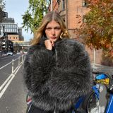 ژاکت خز مصنوعی زیپ‌دار-برشکا