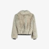 ژاکت خز مصنوعی زیپ‌دار-برشکا