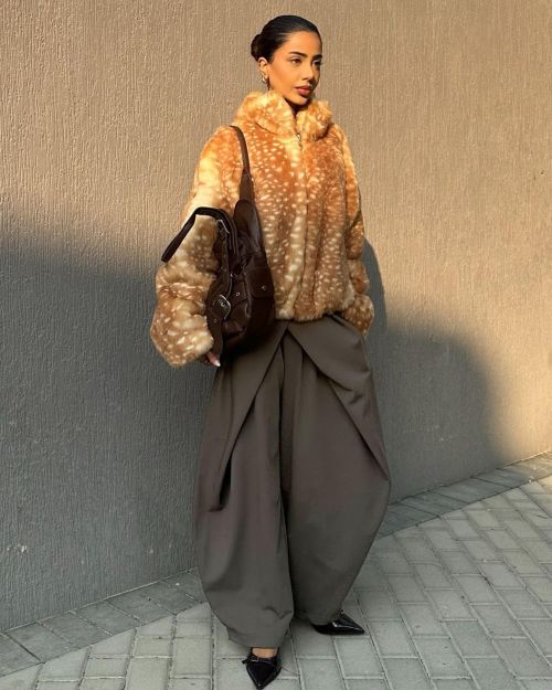 ژاکت خز مصنوعی طرح حیوانات-برشکا