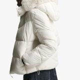 کاپشن پفی ضدآب با کلاه خزدار-برشکا