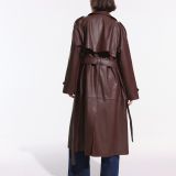 کت بارانی چرم مصنوعی-برشکا