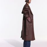 کت بارانی چرم مصنوعی-برشکا