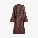 کت بارانی چرم مصنوعی-برشکا