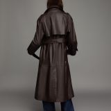 کت بارانی چرم مصنوعی-برشکا