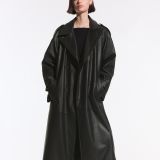 کت بارانی چرم مصنوعی-برشکا