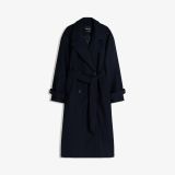 کت بارانی نرم با کمربند-برشکا