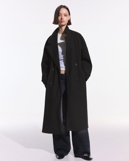 کت بارانی نرم با کمربند-برشکا