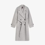 کت بارانی نرم با کمربند-برشکا