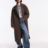 پالتوی بلند با سرشانه افتاده-برشکا