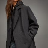 پالتوی بلند با سرشانه افتاده-برشکا