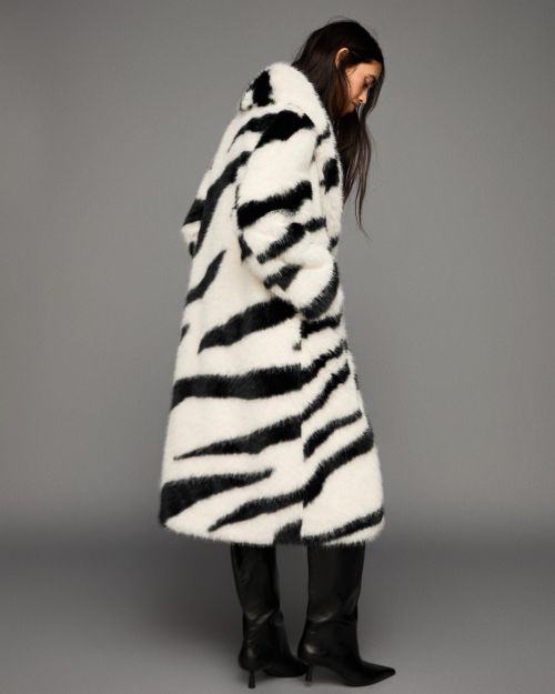 کت خز مصنوعی با طرح پوست حیوانات-برشکا