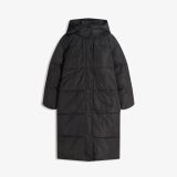 کاپشن پافر بلند با کلاه و ضدآب-برشکا
