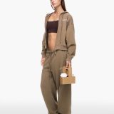 هودی زیپ‌دار گلدوزی شده-برشکا