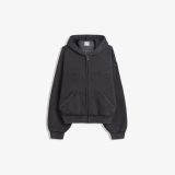 سویشرت زیپ‌دار با برش جعبه‌ای کوتاه-برشکا