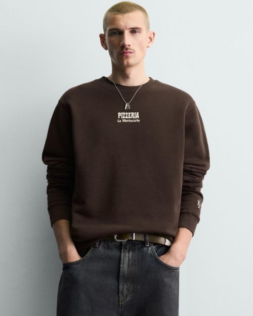 سویشرت چاپی پیتزریا لا مونت‌کارلو-زارا