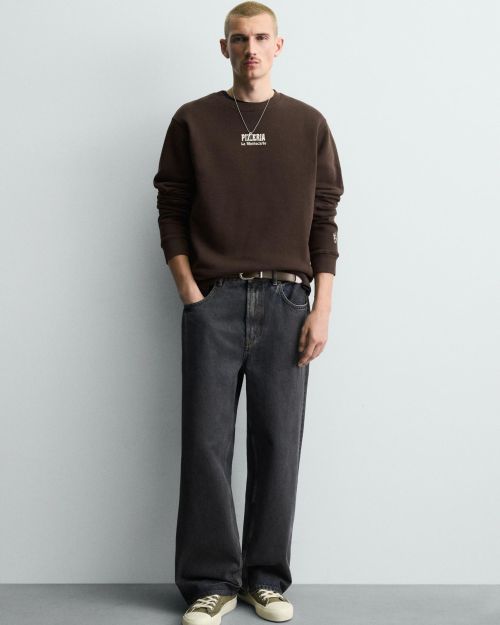 سویشرت چاپی پیتزریا لا مونت‌کارلو-زارا