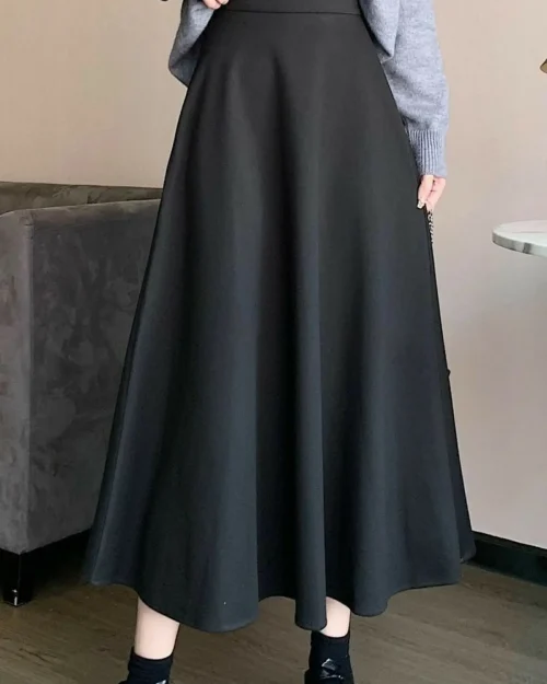 کاپشن کراپ بلیزر جیر آستردار مشکی مدل Kruvaze Yaka Kaşe Crop Astarlı Blazer Ceket Siyah 0105125