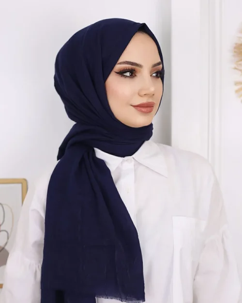 شال کراش بامبو زنانه لاک‌پشتی