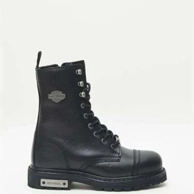 چکمه چرمی زنانه مدل Bootie Harley Davidson