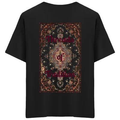 تیشرت اورسایز یونیکس تریدز - مدل Unisex Threads Oversize T-shirt Mounte Bianca