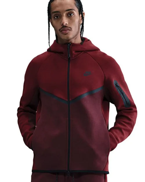 سویشرت مردانه Tech Fleece Windrunner زیپ‌دار هودی دار