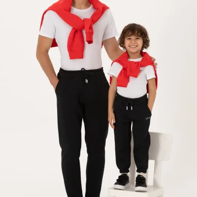 شلوار اسلش مشکی مردانه مدل 50313761-VR046 U S Polo Assn