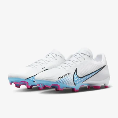 کفش فوتبال Zoom Vapor 15 Academy FG/MG مردانه سفید مدل Dj5631-146 (یک سایز کوچک) Nike