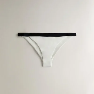 شورت ساحلی بیکینی با نوار کنتراست zara