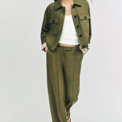 شلوار جین زنانه مدل بوت کات zara
