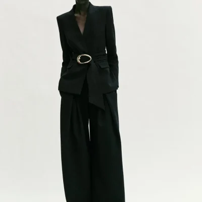 پانل‌دار کمر بلند zara