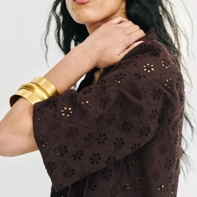 دستبند فلزی سخت zara