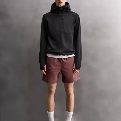شورت ورزشی سوراخ‌دار 9 اینچی مردانه Zara Athleticz