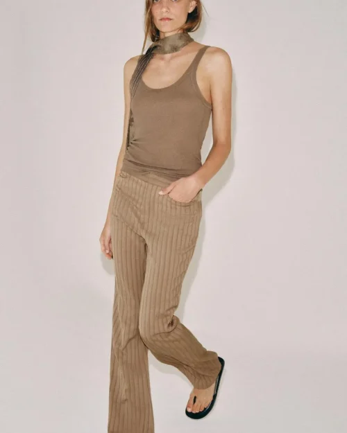 شلوار چانگ پای راه‌راه ZW COLLECTION