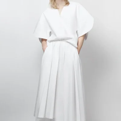 تاپ پاپلین ZW COLLECTION LIMITED EDITION zara