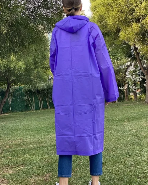بارانی یونیسکس ضد آب از جنس EVA