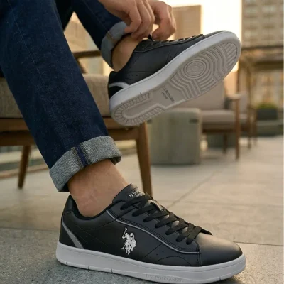کفش اسپرت یونیسکس U.S. Polo Assn Franco سفید - Siyah-Taal