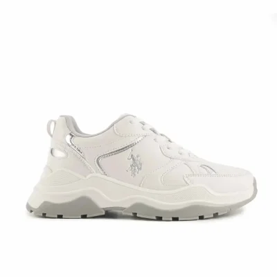 کفش اسپرت زنانه U.s Polo Assn. مدل Tracky سفید-سبز - Beyaz-RDIO