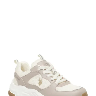 کفش اسپرت زنانه U.s Polo Assn. مدل Tracky سفید-سبز - Bej145