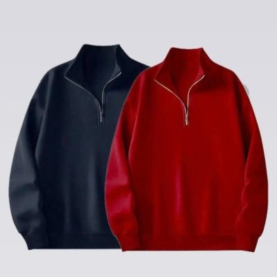 سویشرت یقه گرد مردانه و زنانه Bordo236
