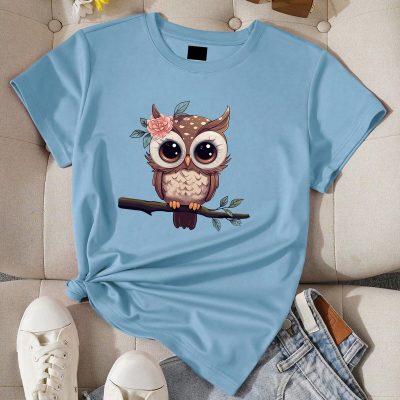 تیشرت زنانه آبی Daxis Sportwear Company