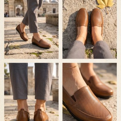 موکاسین Shoes G زنانه Acarbey بژ