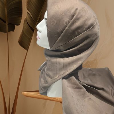 Kahverengi Cotton Şal