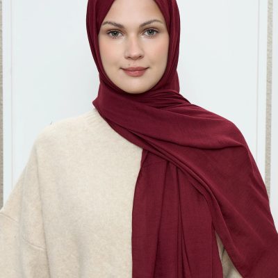 شال نئو پنبه ای رنگ بژ - KoyuBordo