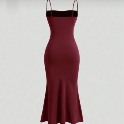 پیراهن مجلسی زنانه مشکی Dressco