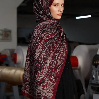 شال زنانه Madame Polo آبی