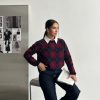 پلیور زنانه آبی Dier Moda