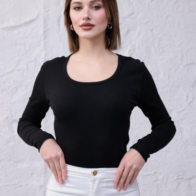 بلوز بوزگولو زنانه - Siyah-1