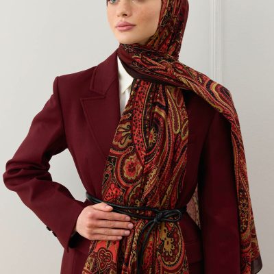 شال لوکس تابستانی Alice مشکی - Alice Bordo