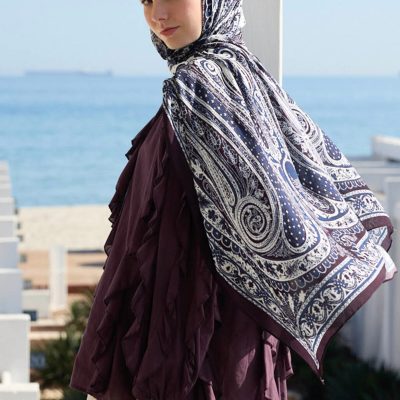 شال لوکس تابستانی Alice مشکی - Noa Lacivert